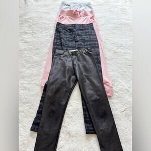 Bundle of girls leggings size 7-8  years